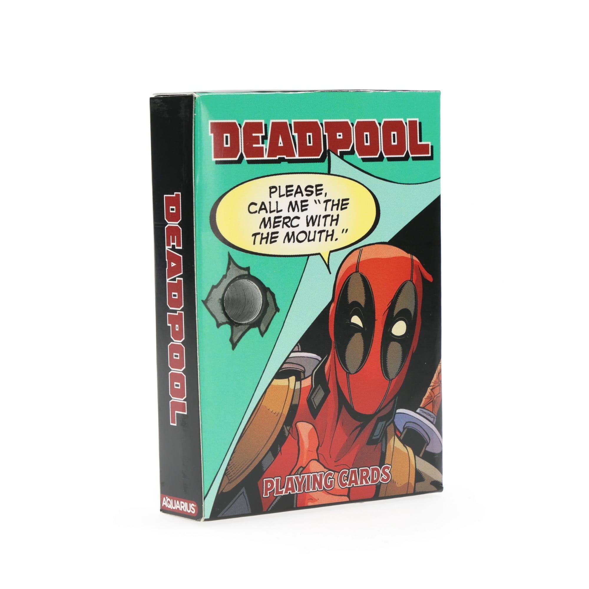 DEADPOOL

PLEASE, CALL ME "THE MERC WITH THE MOUTH."

PLAYING CARDS

AQUARIUS
