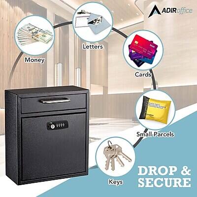 ADIRoffice

Letters  
Money  
Cards  
Small Parcels  
DROP & Keys SECURE