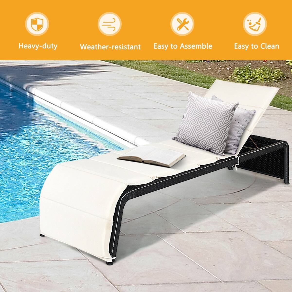 Heavy-duty, Weather-resistant, Easy to Assemble, Easy to Clean