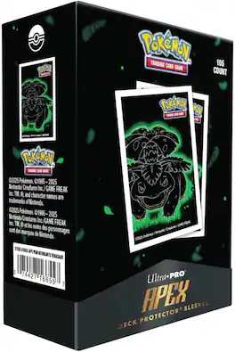 Ultra PRO - Apex Deck Protectors - Pokemon Neon Kanto - Venusaur (105ct)