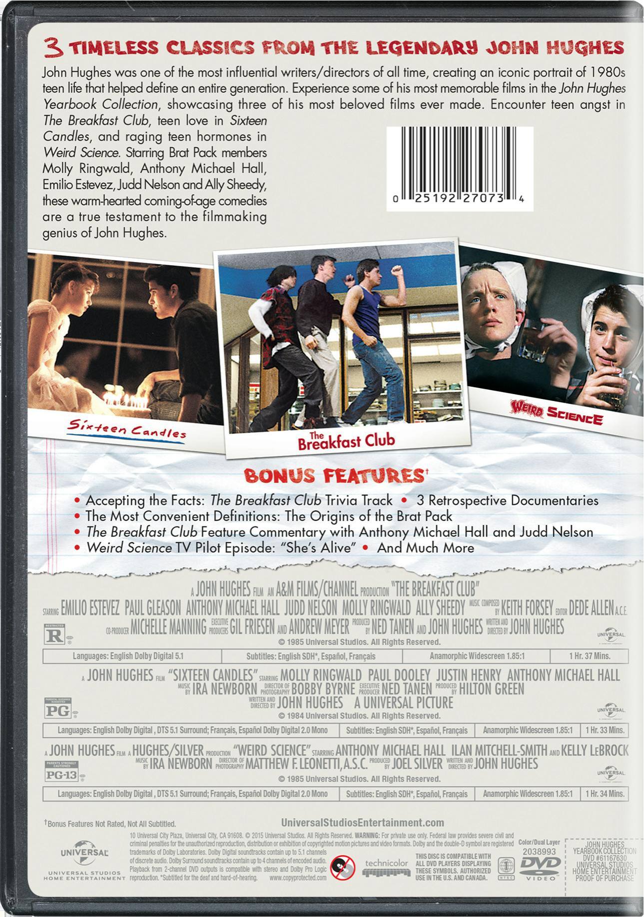 Angle. John Hughes Yearbook Collection [DVD].