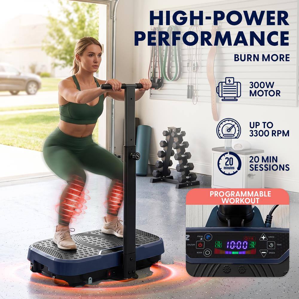 HIGH-POWER PERFORMANCE  
BURN MORE  
300W MOTOR  
UP TO 3300 RPM  
20 MIN SESSIONS  
PROGRAMMABLE WORKOUT