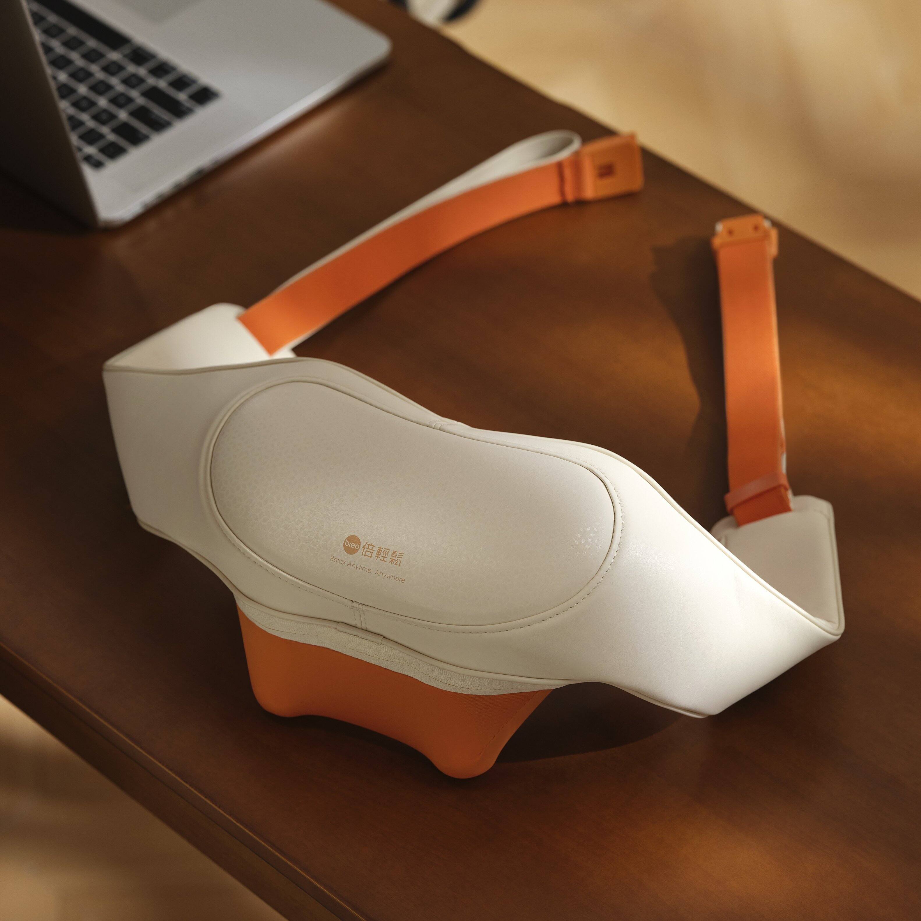 BREO - Neck Massager, Shoulder Opening Deep Tissue with Far-Infrared Heat, 6 Modes, APP & Voice Control, Lightweight, Full-Body - Orange price history on PriceWatchPro
