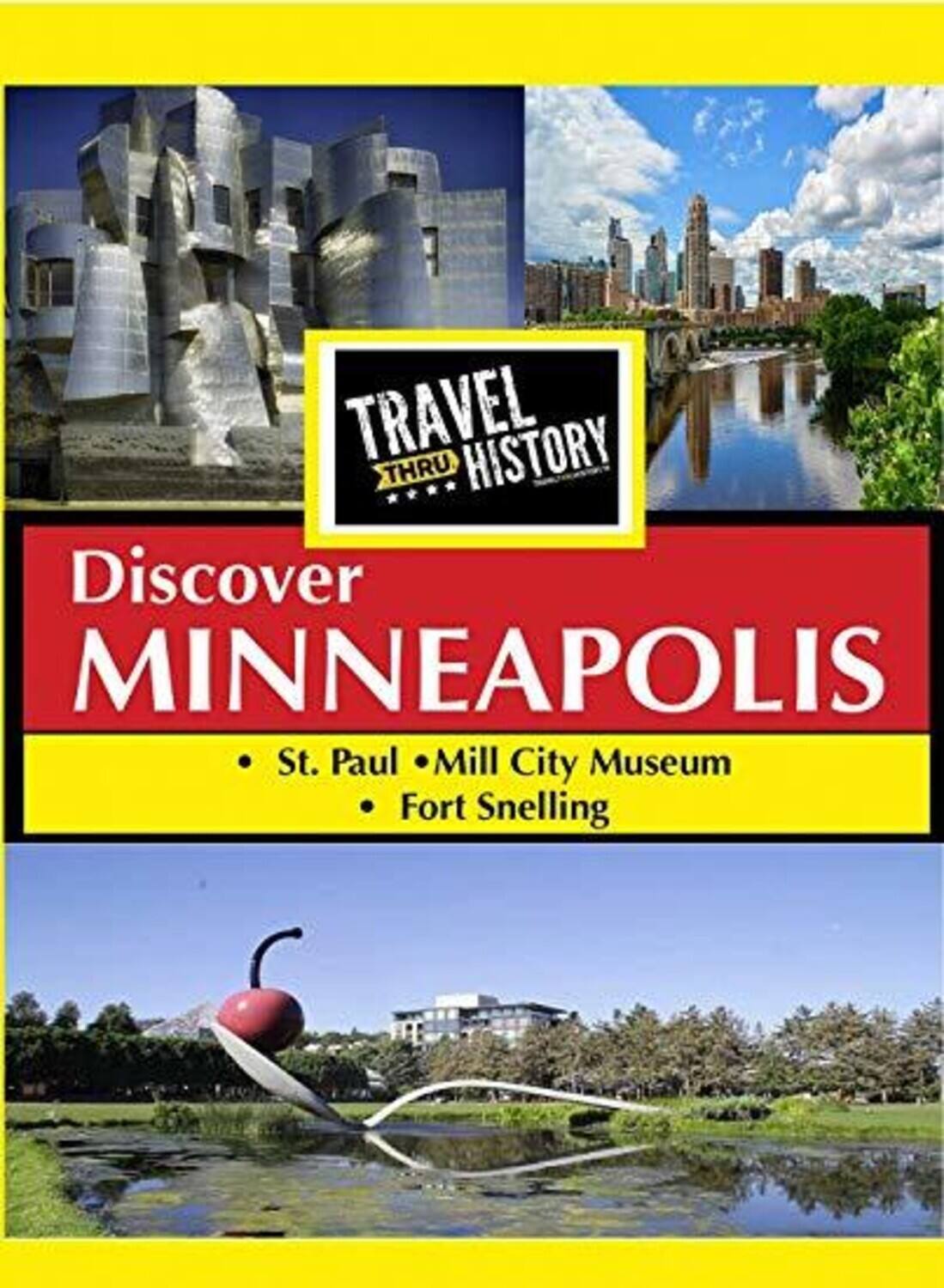 Front. Travel Thru History Discover Minneapolis   - DVD.