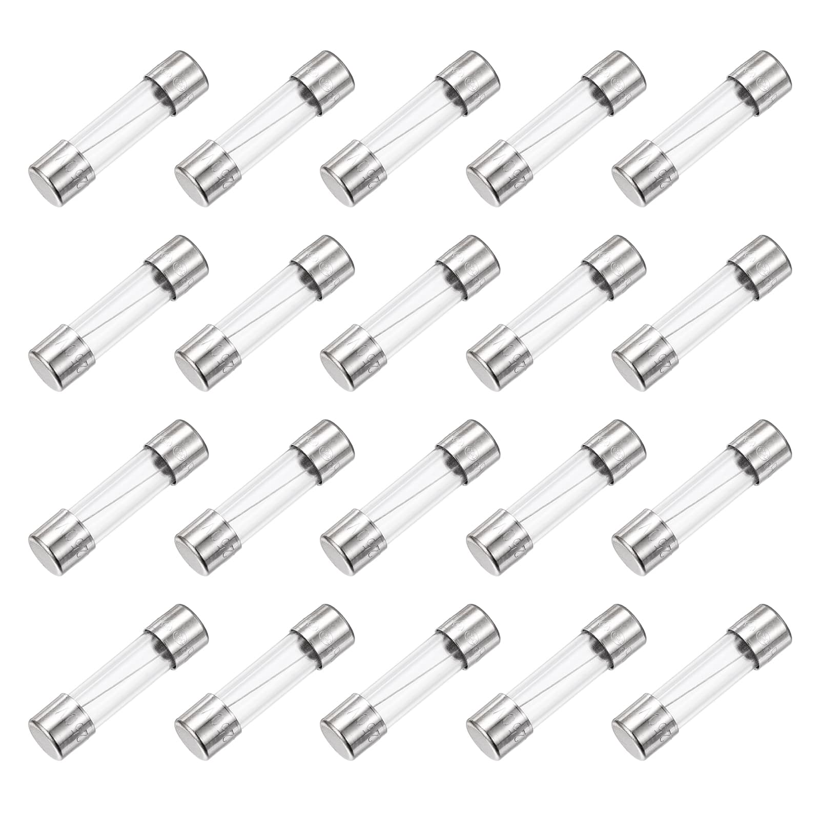 "Unique Bargains - 10A 250V Glass Fuse 0.2""x0.79"" Fast Blow Fuse for Home Appliances 20pcs" price history on PriceWatchPro