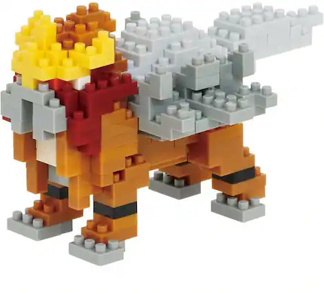 Front. Nanoblock - Nanoblock - Pokemon Series - Entei Building Kit.