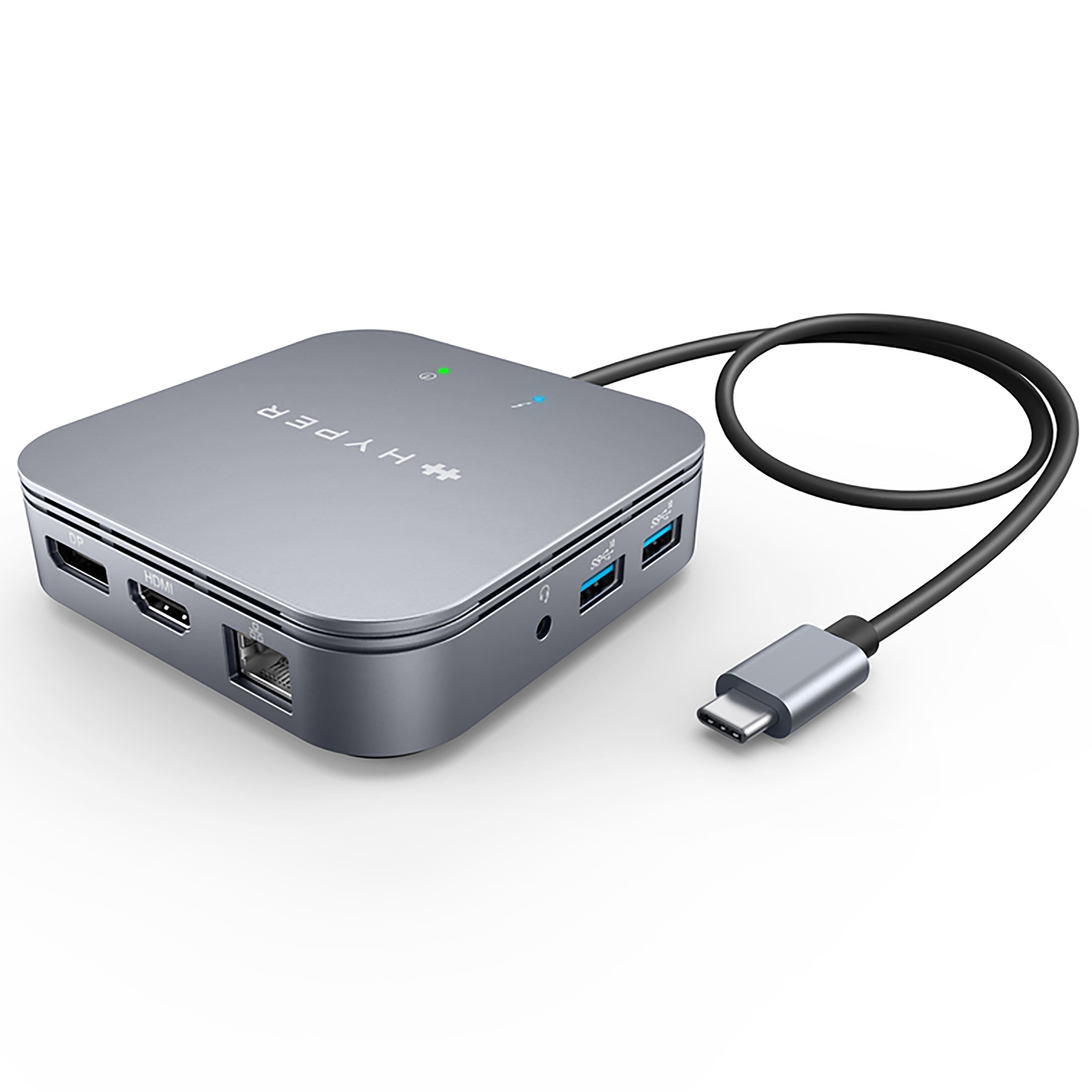 Targus - HyperDrive Thunderbolt 3 7-Port Mobile Dock - Gray