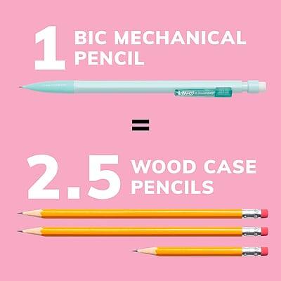 1 BIC Mechanical Pencil  
2.5 Wood Case Pencils