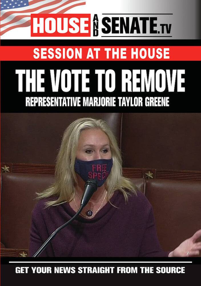 Front. The Vote to Remove Representative Marjorie Taylor Greene (MO.
