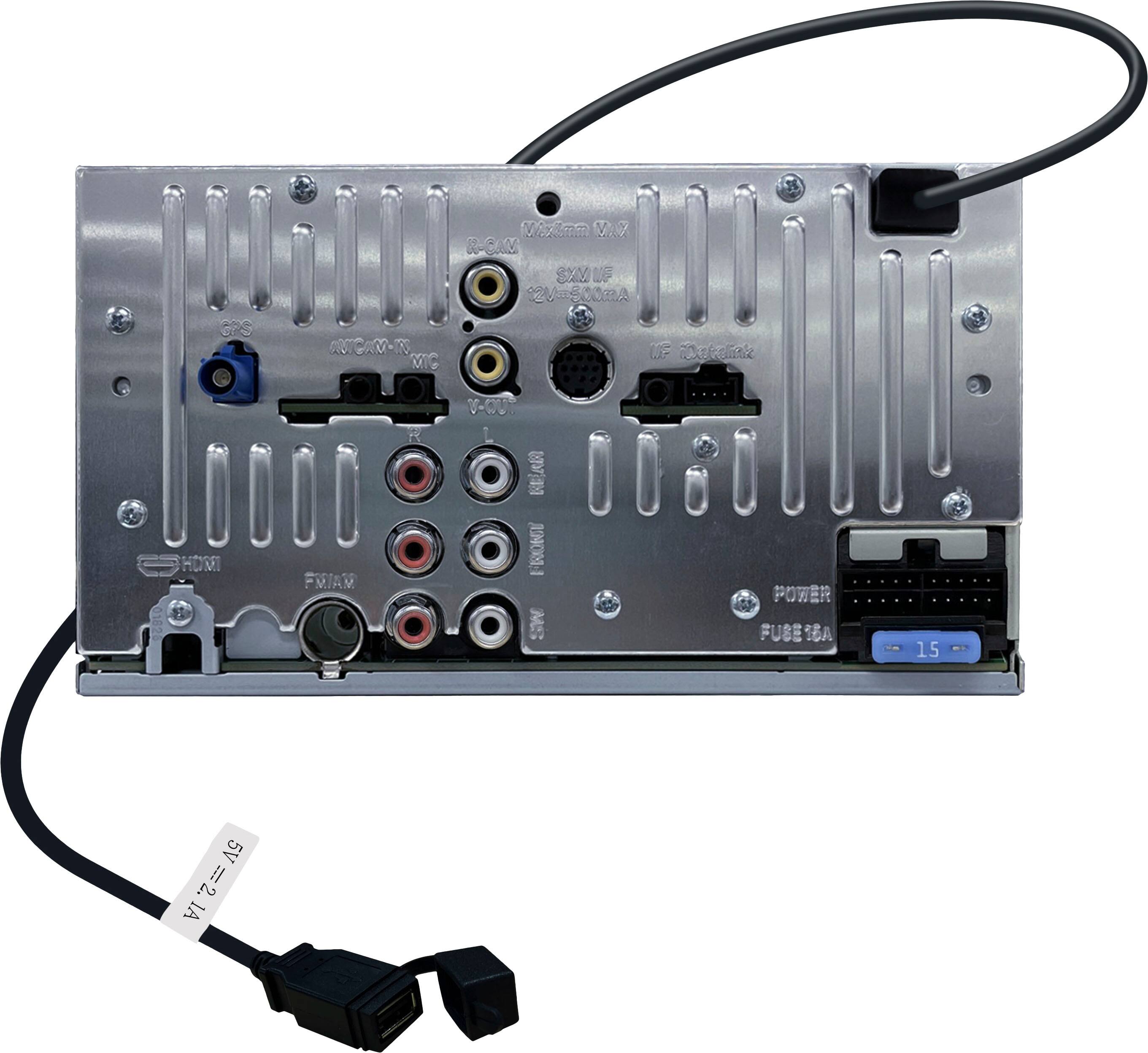 V:4mm VA R-CAM X0 10G 0OmA ors AUICAM-IR MIC mE Crolti 3-00 HIDRI FMIAM N MS POWER FUBE 1BA 15 5V 5V=2.1A =2.

R-CAM
AVICAM-IR
MIC
V-OUT
R
L
MIC
HDMI
FM/AV
POWER
FUSE 1A
15

V2.1-5G