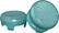 Alt View 5. KontrolFreek - Frozen Inferno Edition FPS Thumbsticks for Gaming Controllers - PlayStation 5 and PlayStation 4 - Blue.