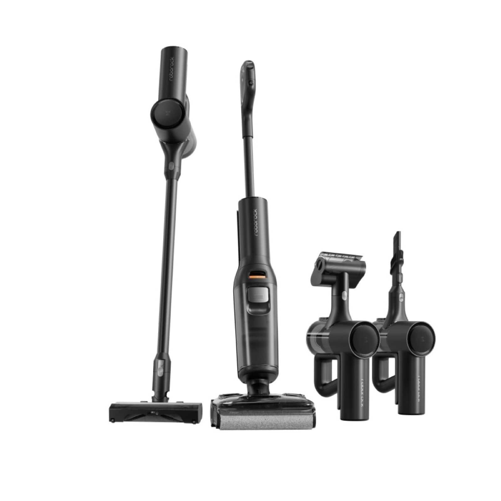 Front. Roborock - F25 ACE Combo 5-in-1 Cordless Wet Dry Vacuum Cleaner,Floor Washer with Auto Detergent Dispenser,Convertible To Handheld - Black.