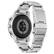 Back Zoom. Citizen - CZ Smart 45mm Unisex Stainless Steel Sport Smartwatch with Stainless Steel Bracelet - Silver.