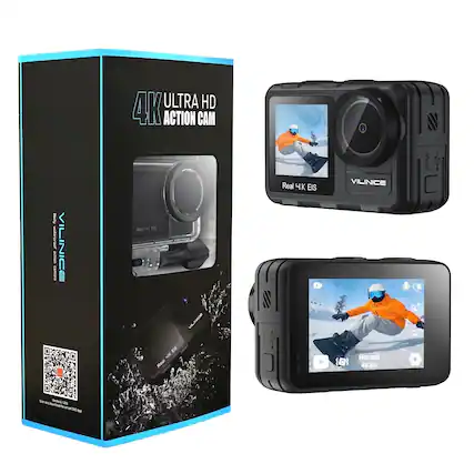 4K ULTRA HD ACTION CAM
VILINICE
Real 4K EIS
Normal 4K60
9x +
HDMI
Body Waterproof
Real 4K EIS
Normal 4K60
VILINICE
Scan and download our APP