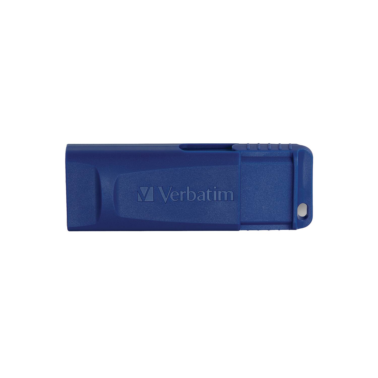 Alt View 5. Verbatim - 16GB Store 'n' Go® USB Flash Drive - 3pk - Red, Green, Blue - 16GB - 3pk - Red, Green, Blue - Blue,Green,Red.