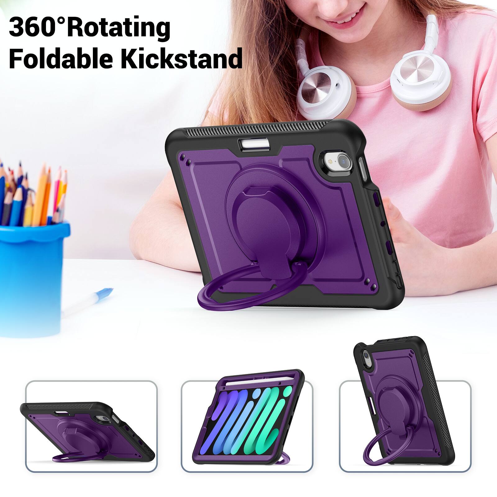 360° Rotating Foldable Kickstand
