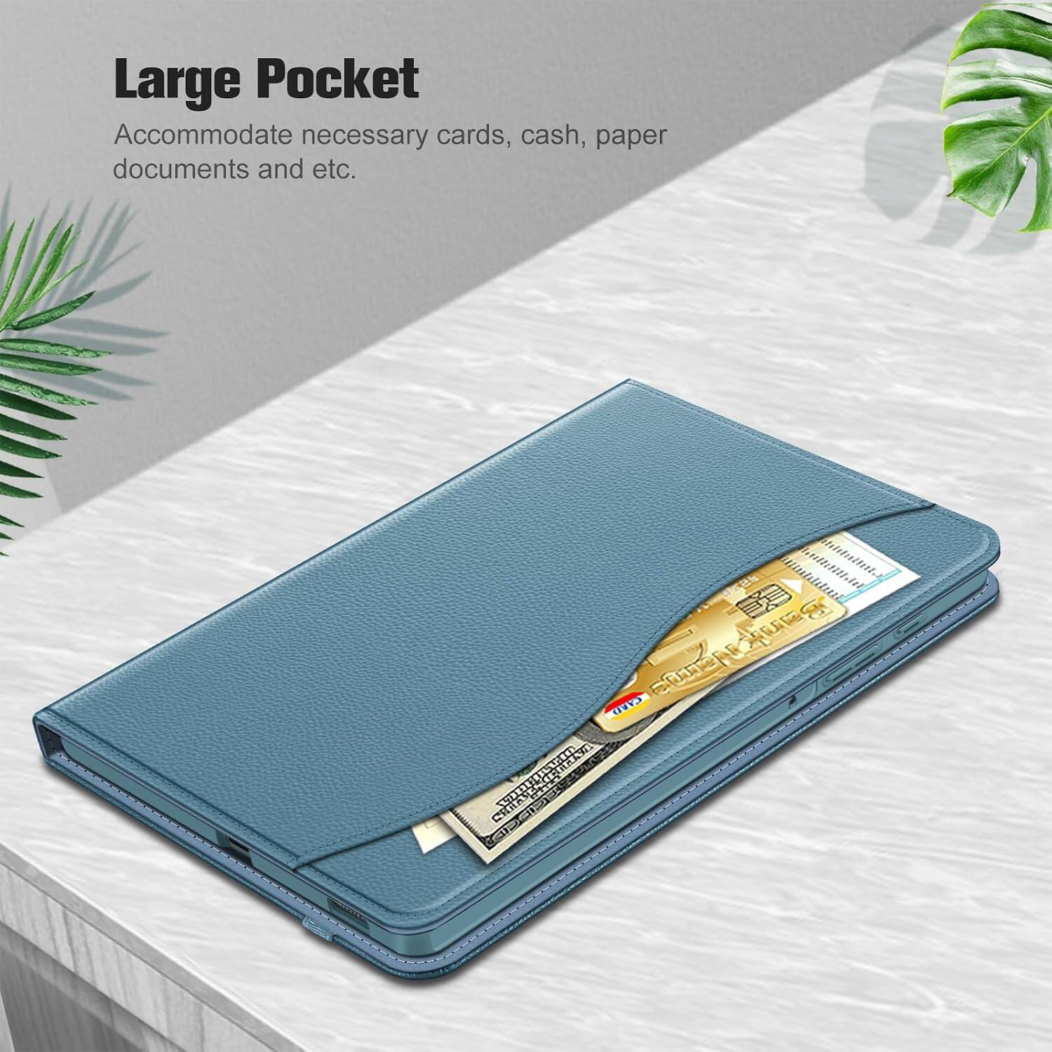 Large Pocket  
Accommodate necessary cards, cash, paper documents and etc.  

CARD  
BankName SOTTER  
HAPALINA IPP