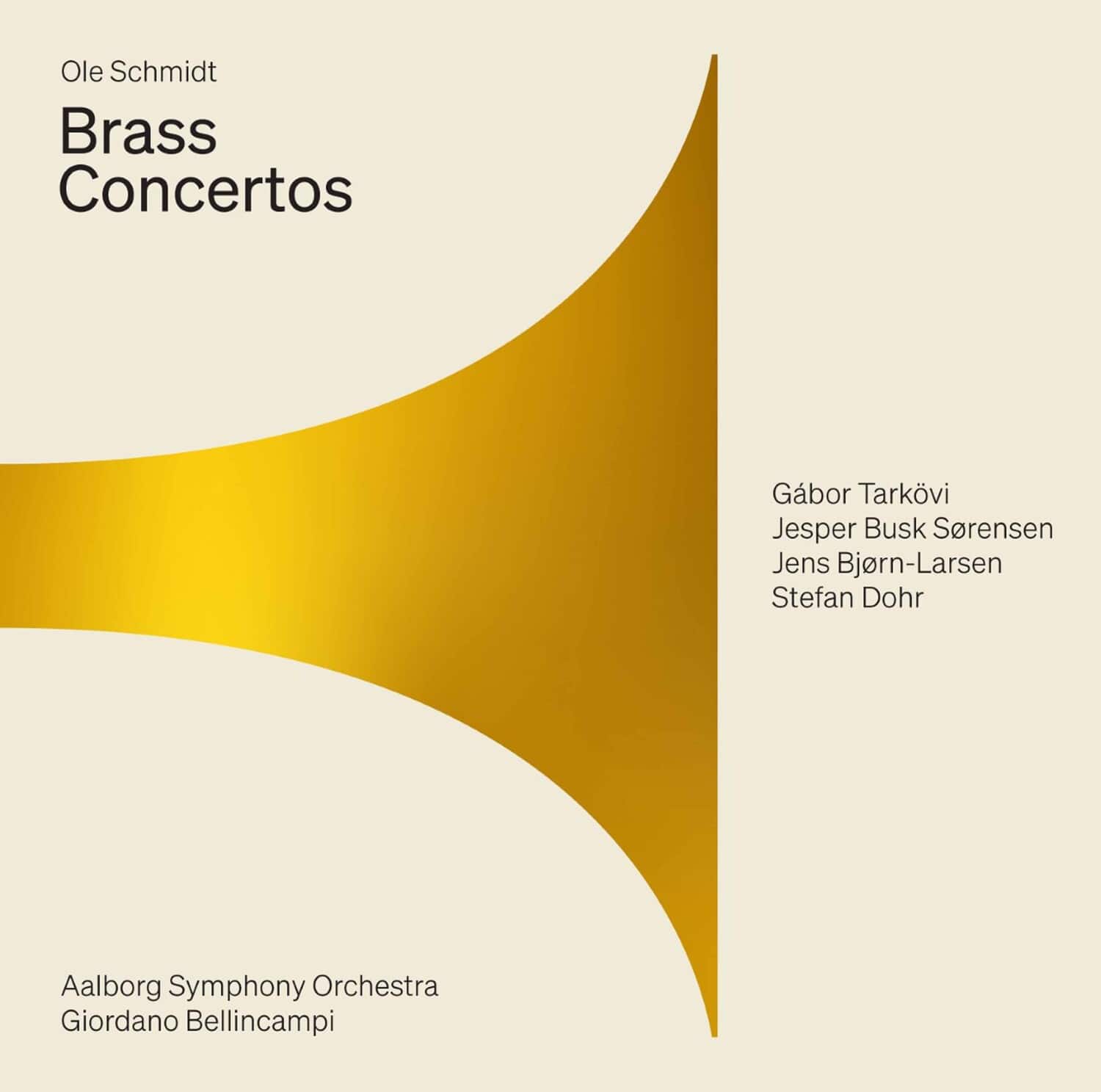 Gabor Tarkovi - Brass Concertos  - SUPER-AUDIO CD
