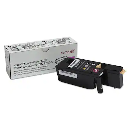 Xerox Phaser 6020 / 6022
Xerox WorkCentre 6025 / 6027
Xerox de toner
Conoche Fonerkartuache
Toner Cortridge Magenta
Magenta
Caftocoa toner magerea
Cortucho de
ROA
C
0 nng_t_scribe M