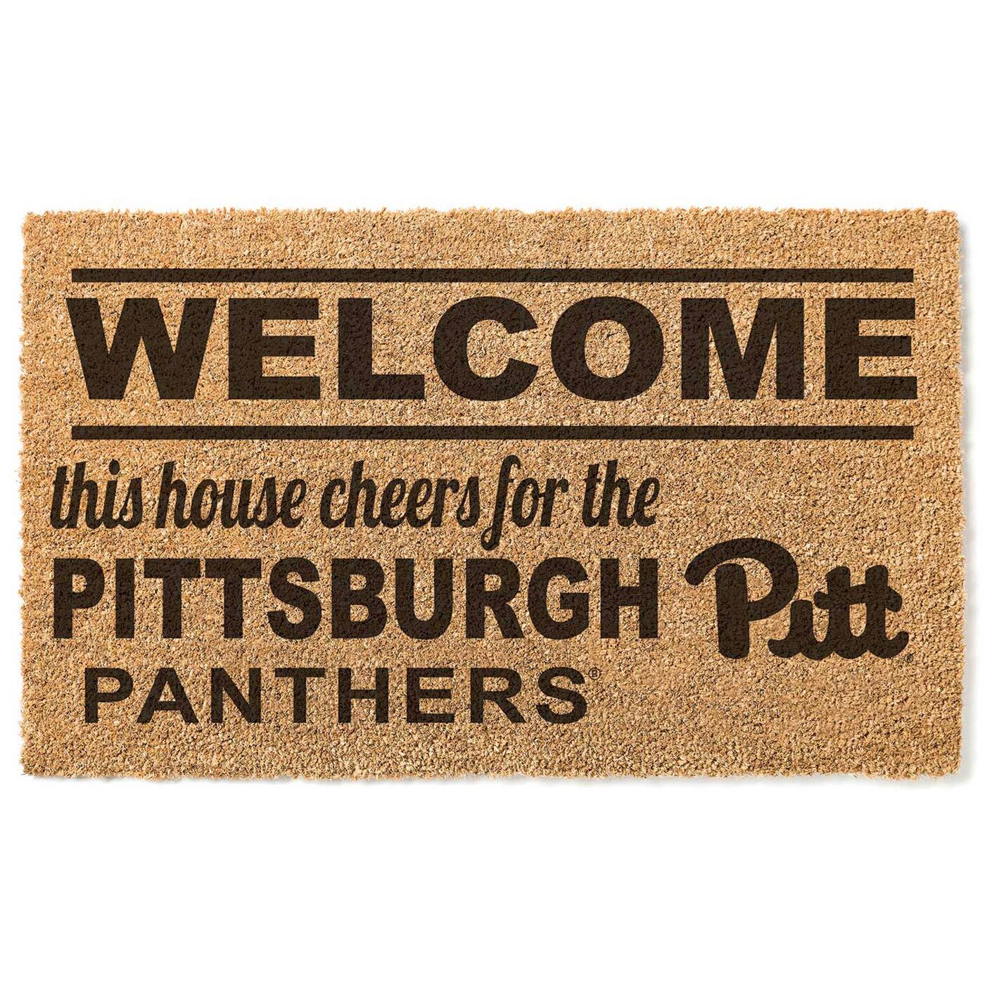 Pitt Panthers 18" x 30" Welcome Doormat