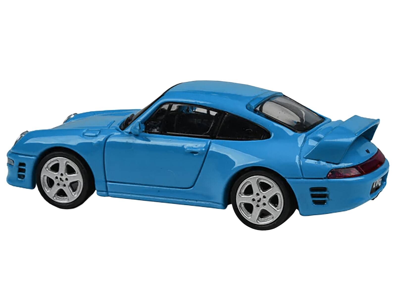 Back. Paragon - 1995 RUF CTR2 Mexico Blue 1/64 Diecast Model Car by Paragon Models - Blue.