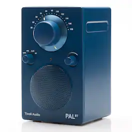 Tivoli Audio - PAL BT Bluetooth FM Portable Radio and Speaker - Gen. 3 - Blue