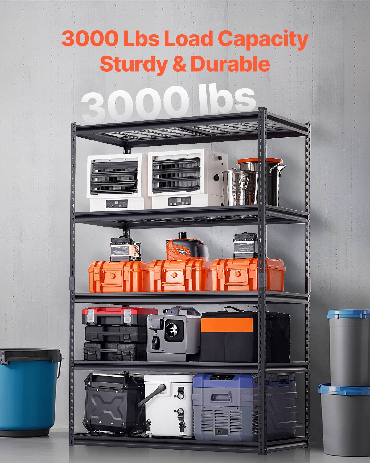 3000 Lbs Load Capacity, Sturdy & Durable, 3000 lbs