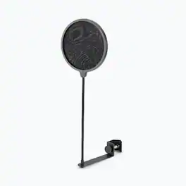 On Stage Stands - On-Stage ASVS6-GB Microphone Pop Filter with Clamp and 13" Gooseneck