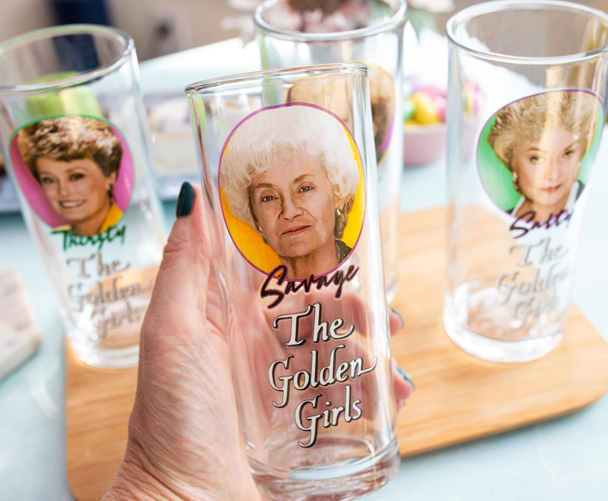 Sure, here is the corrected and grouped text:

- Thelma
- The Golden Girls
- Dorothy
- The Golden Girls
- Blanche
- The Golden Girls
- Sophia
- The Golden Girls