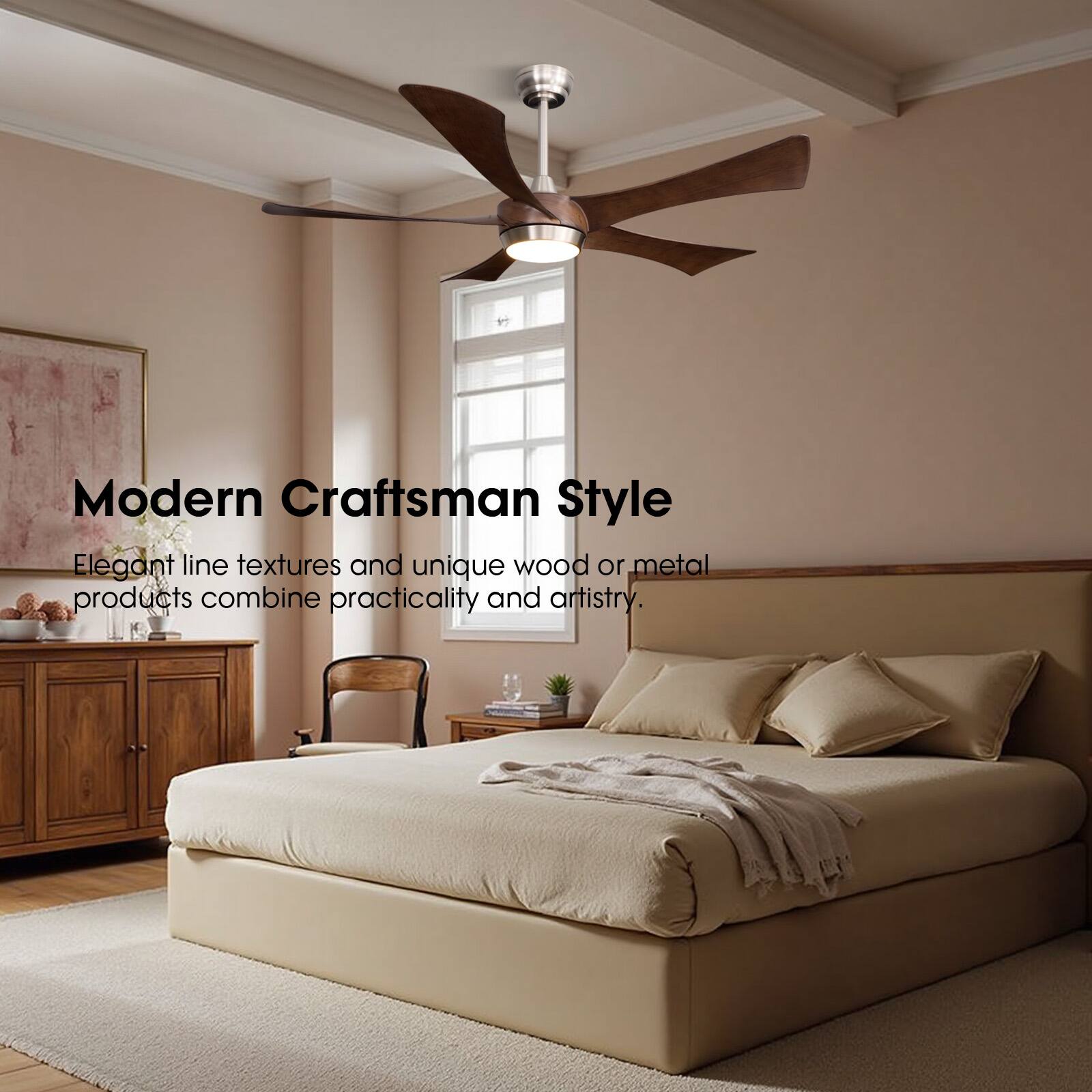 Modern Craftsman Style

Elegant line textures and unique wood or metal products combine practicality and artistry.