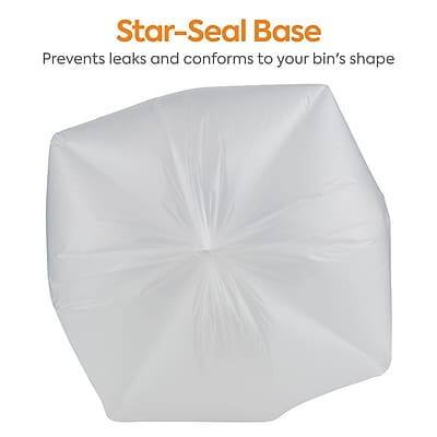 Star-Seal Base  
Prevents leaks and conforms to your bin's shape