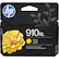 hp 910xl Yellow Jaune 1 Original HP Ink Cartridge Une cartouche d'encre d'origine HP