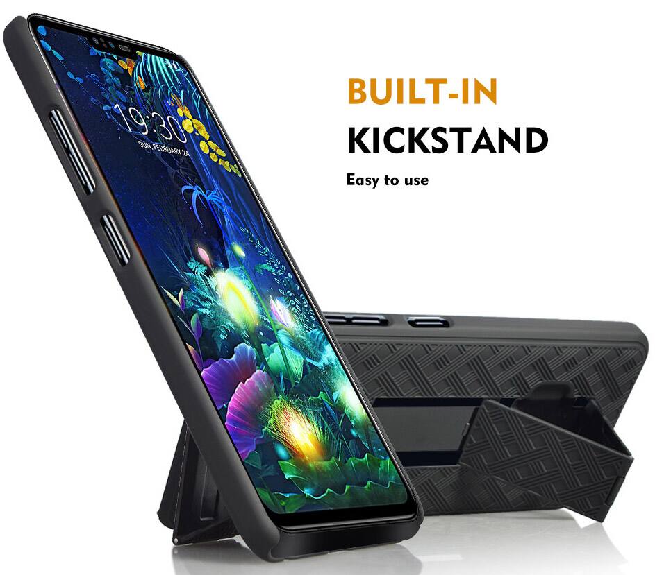 19:30 SUN FEBRUARY 24  
BUILT-IN KICKSTAND  
Easy to use