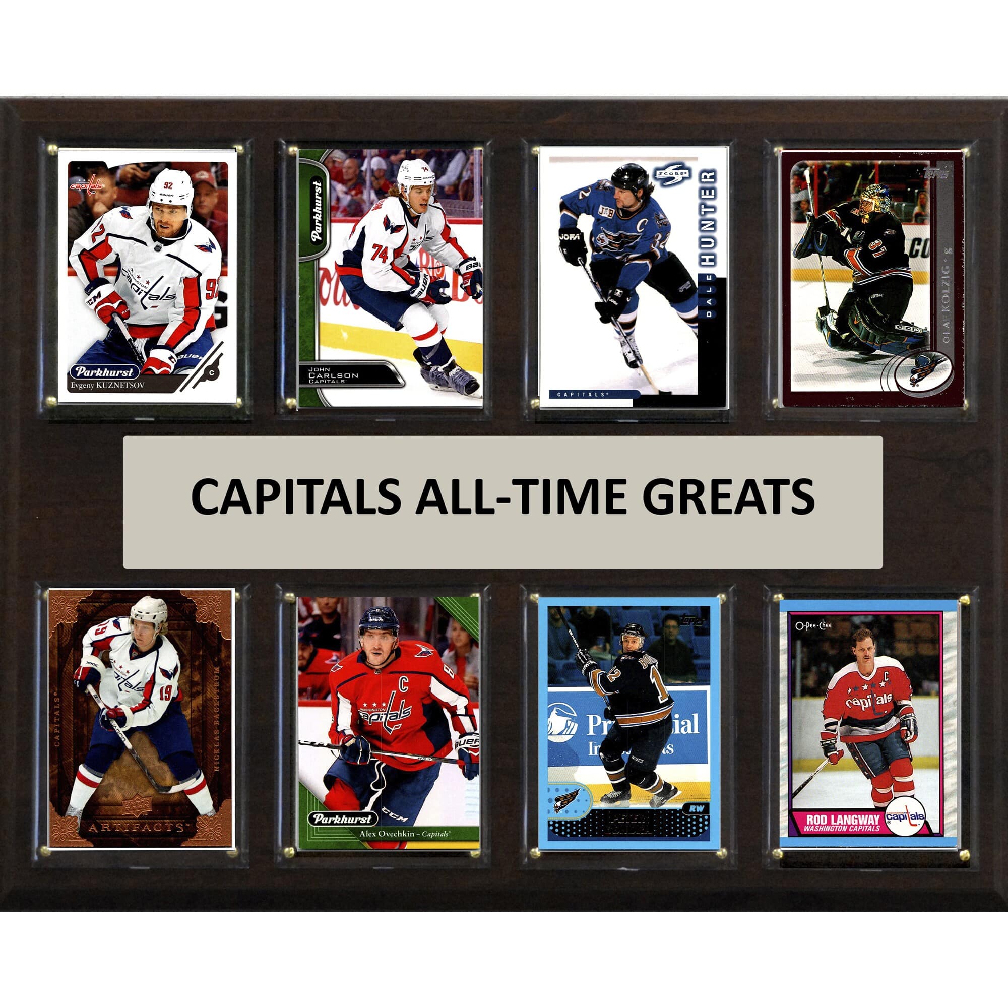 "C&I Collectibles - Washington Capitals 12"" x 15"" Trading Card Plaque - Multicolor" price history on PriceWatchPro