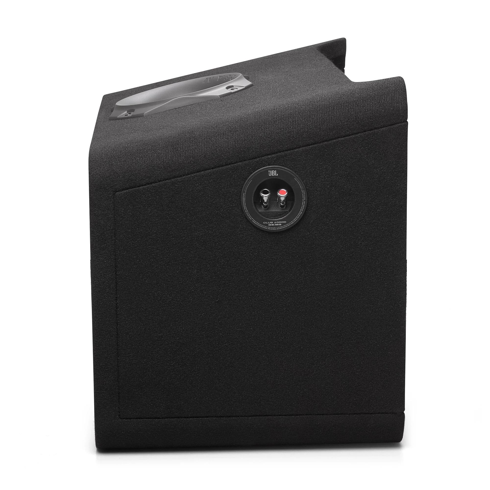 Alt View 10. JBL - JBL CLUB1000D Club Series - Dual 10" Slip Stream Ported Enclosure 2ohm - Black.