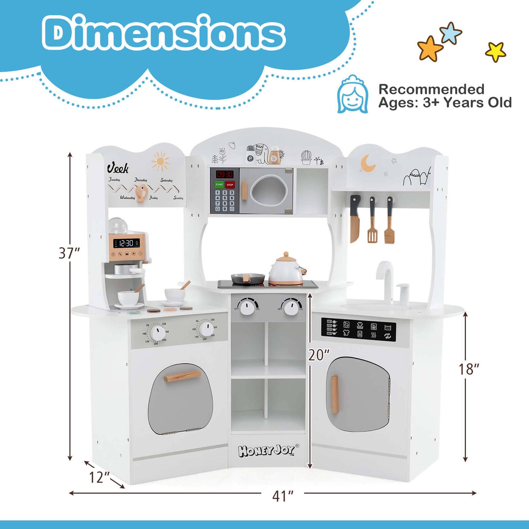Dimensions: 37" x 41" x 18" x 12"

Recommended Ages: 3+ Years Old
