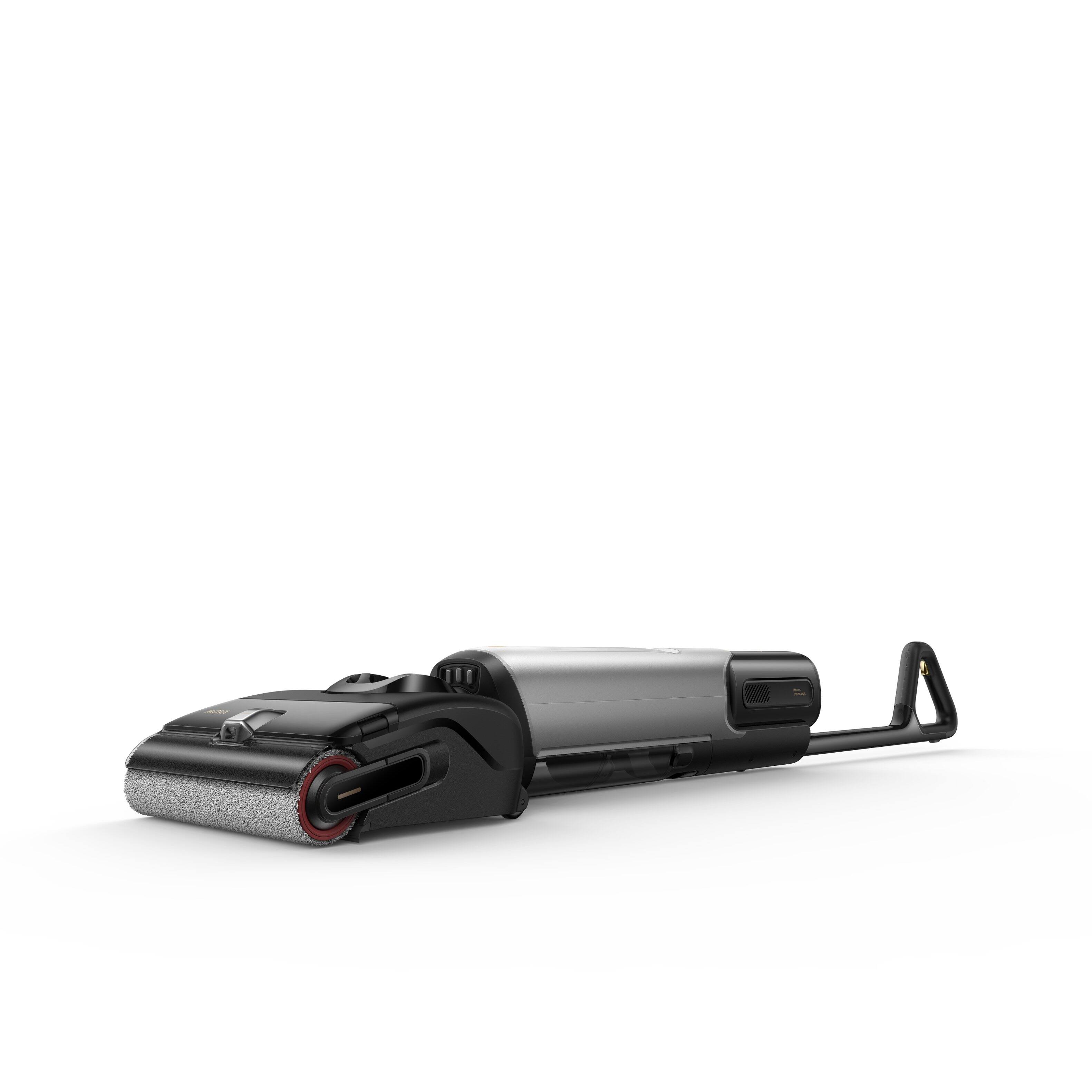 Alt View 10. MOVA - X4 Pro Wet Dry Cordless Mop Vacuum, 20000Pa Suction,  Dual Edge with Hor Air Self-Drying, Zero Tangle - Black.