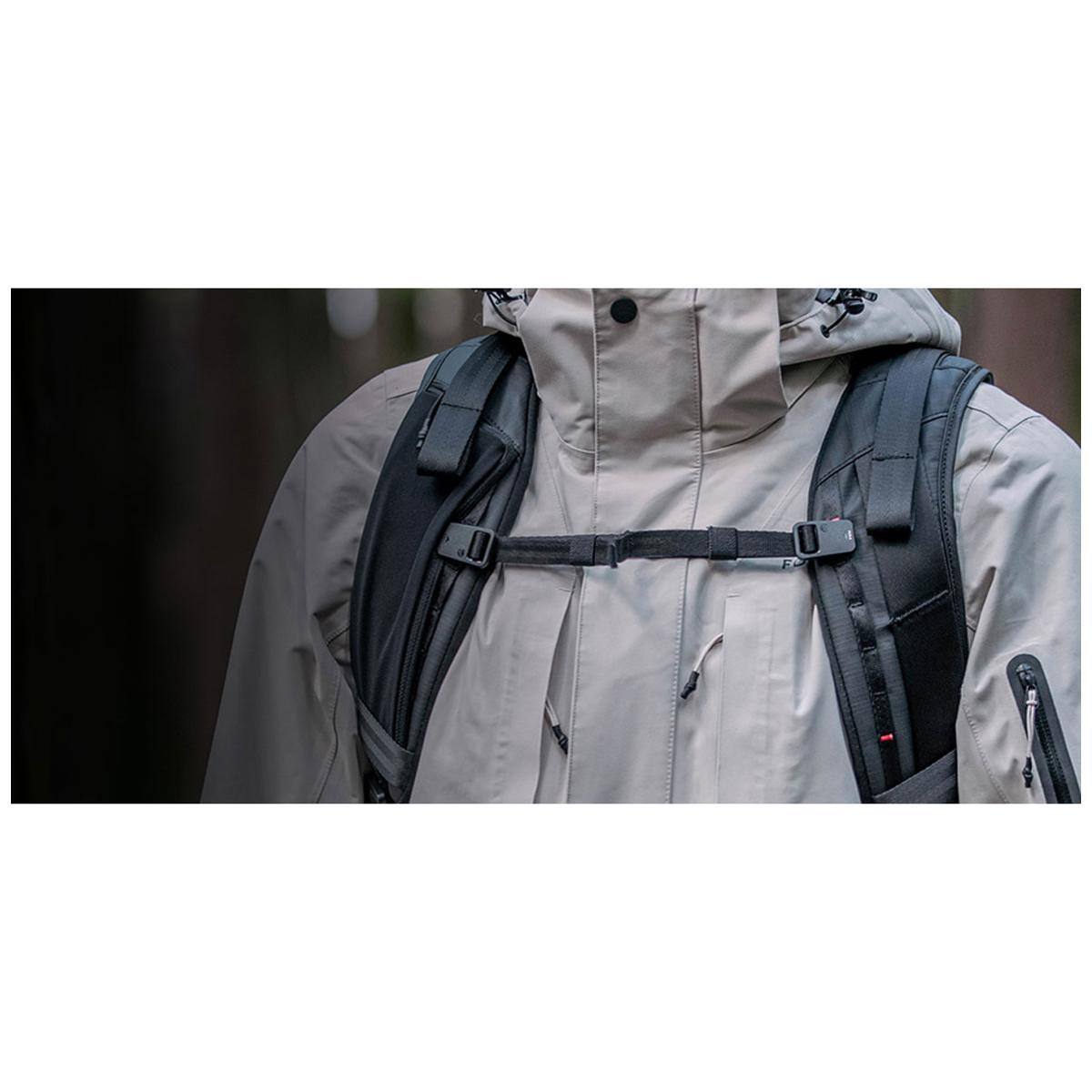 Alt View 7. PGYTECH - PGYTECH OneMo 2 35L Backpack with Shoulder Bag, Space Black.