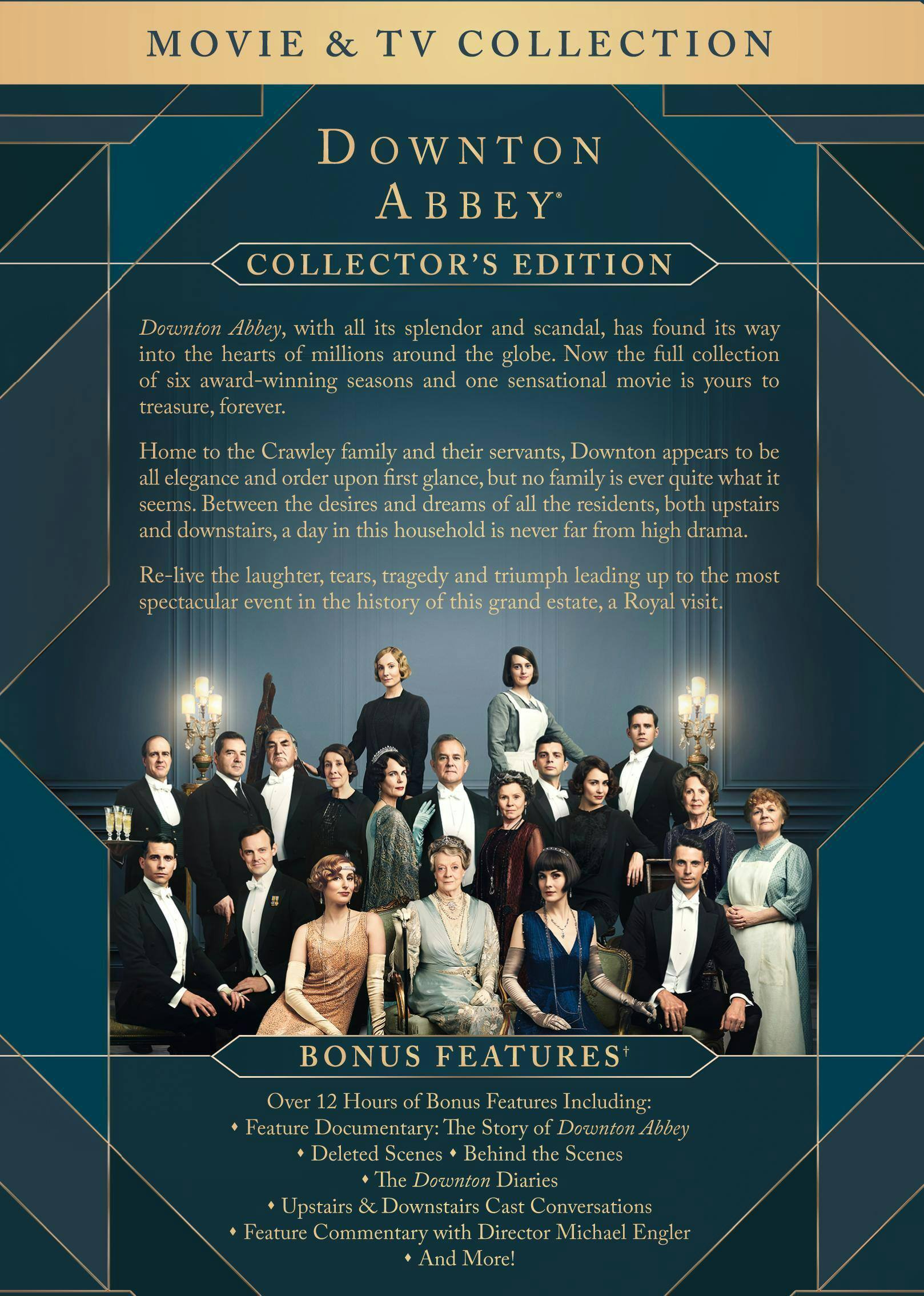 Angle. Downton Abbey Movie & TV Collection (Collector's Edition) [DVD].