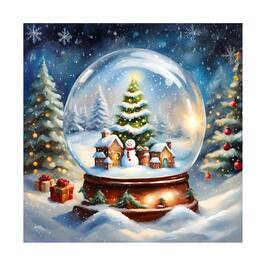 Trademark Fine Art - Tina Lavoie Christmas Morning Canvas Art - 18x18 - Multicolor