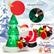 Waterproof Polyester Bright LED Lights Gift Box Happy Christmas