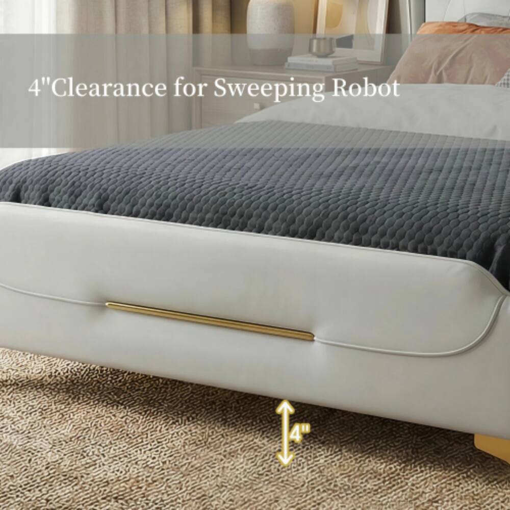 4" Clearance for Sweeping Robot