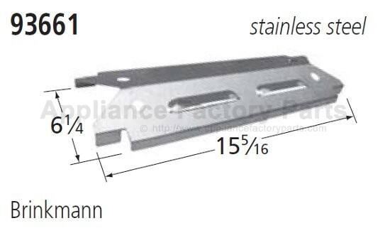 Music City Metals - MCM969366113 HEAT PLATE, SS, 15.3125 X 6.25 price history on PriceWatchPro