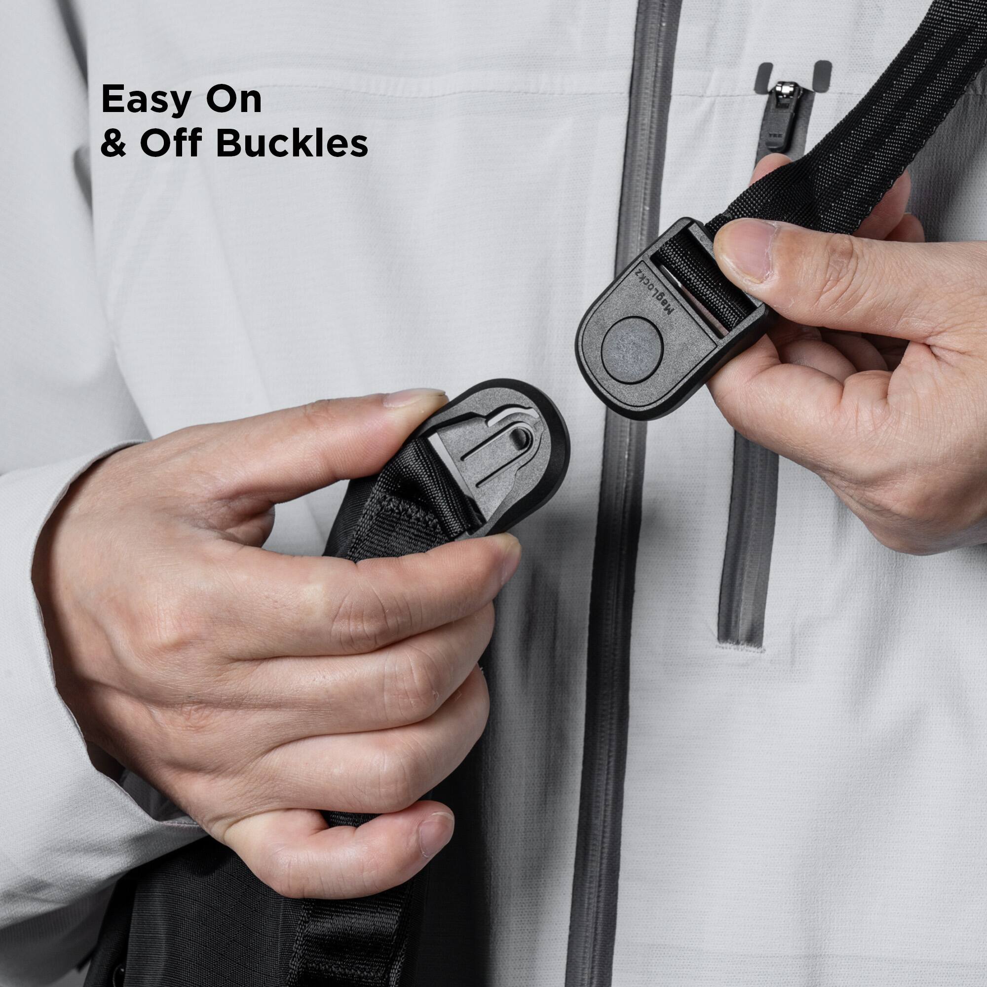 Easy On & Off Buckles