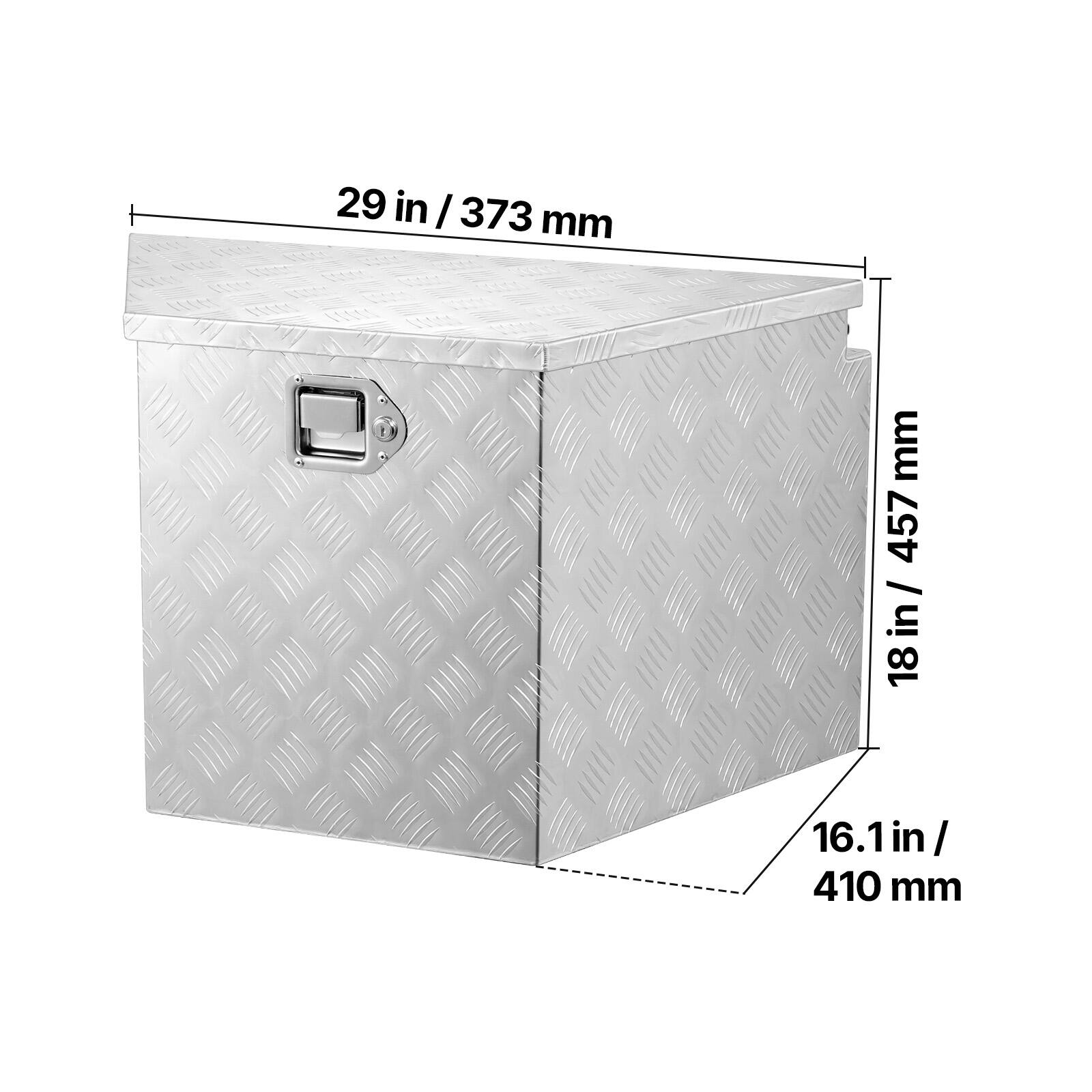 29 in / 373 mm  
18 in / 457 mm  
16.1 in / 410 mm