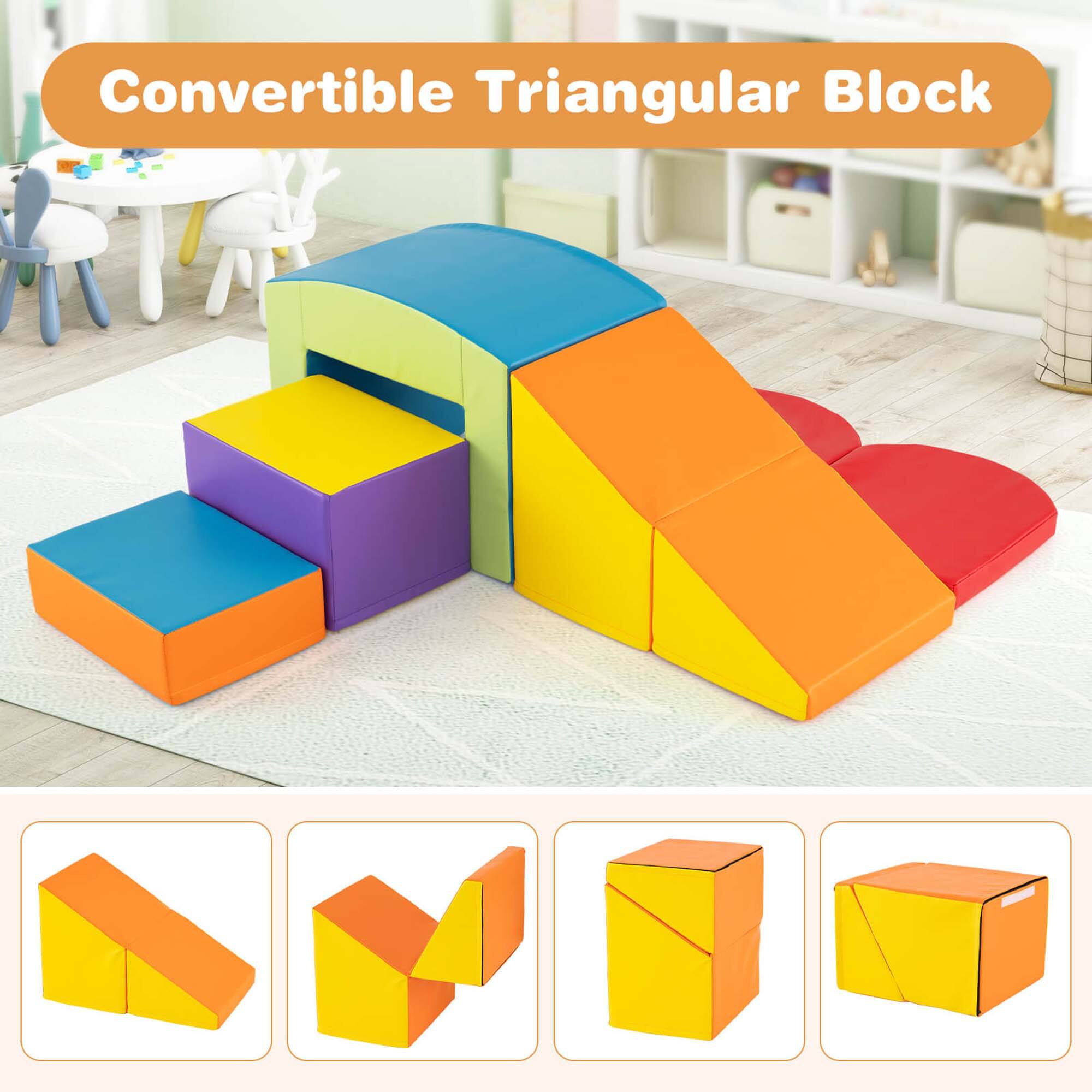 Convertible Triangular Block
