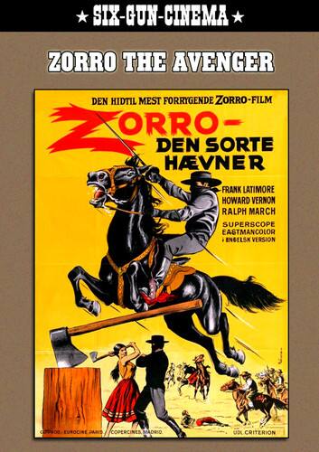 Front. Zorro the Avenger   - DVD.