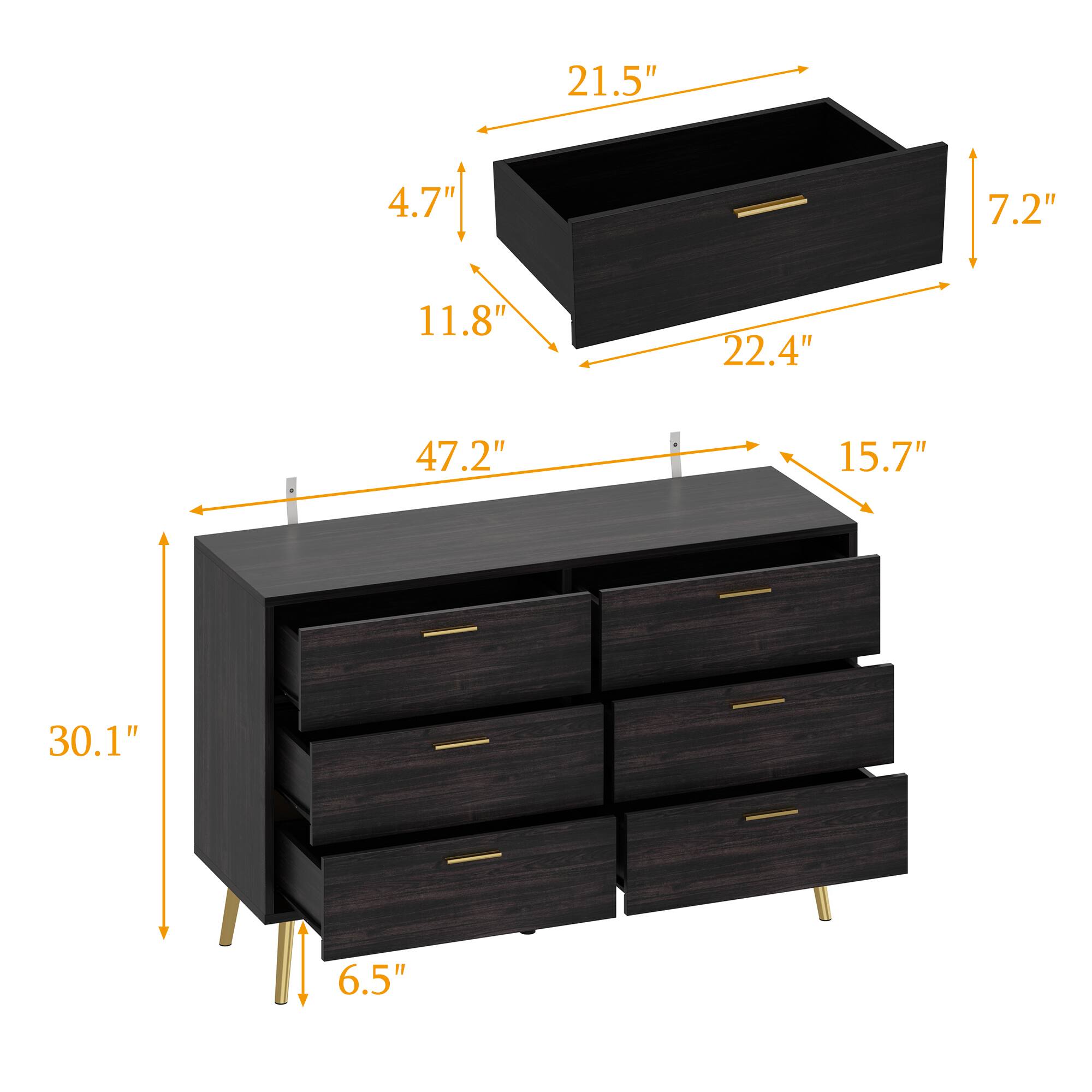 21.5", 4.7", 7.2", 11.8", 22.4", 47.2", 15.7", 30.1", 6.5"