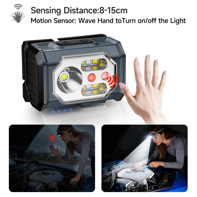 Sensing Distance: 8-15cm  
Motion Sensor: Wave Hand to Turn on/off the Light