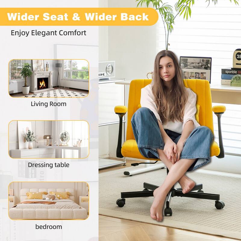 Wider Seat & Wider Back  
Enjoy Elegant Comfort  

Living Room  
Dressing table  
bedroom